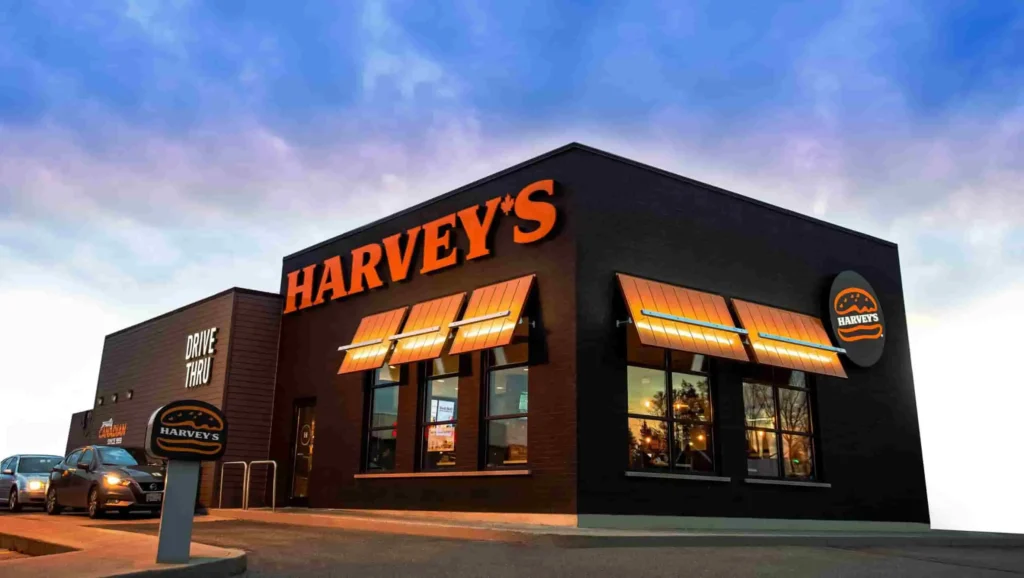 Harvey’s Menu & Prices in Canada